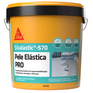Sikalastic®-570 Pele Elástica PRO | MEMBRANA DE IMPERMEABILIZAÇÃO