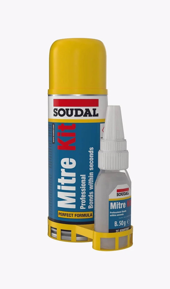 Mitre Kit: Cola Cianoacrilato + Activador