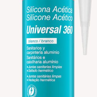 Silicone Acético Universal 360 | Sanitários e Caixilharia Alumínio