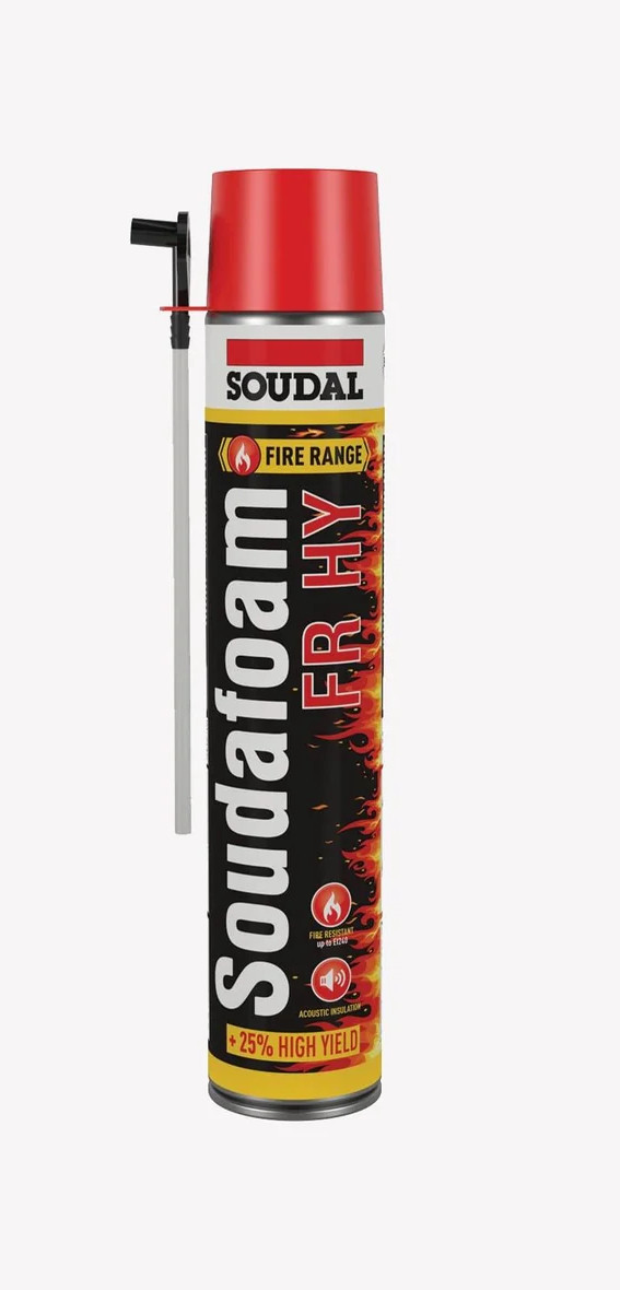 Espuma de poliuretano resistente ao fogo | Soudal FR